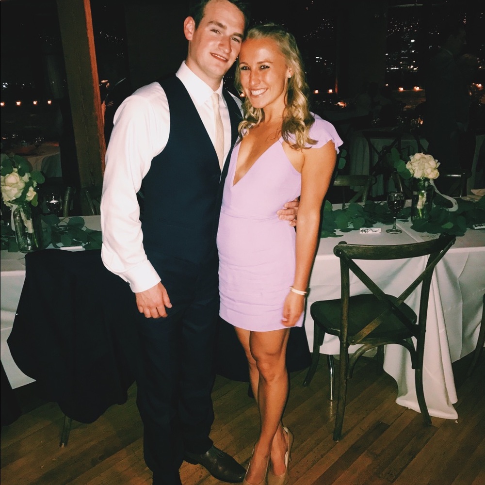 Pastel purple dress